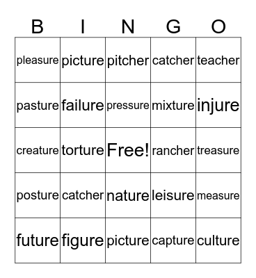 Alan's Bingo (#33) Bingo Card