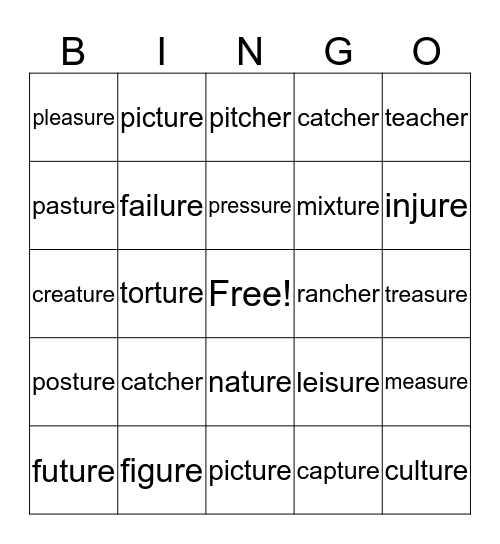 Alan's Bingo (#33) Bingo Card