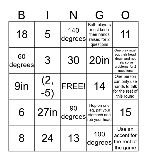 Game of Thrones: Seven Bingo Card