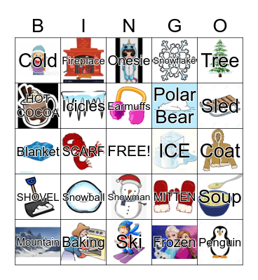 Winter Bingo Card