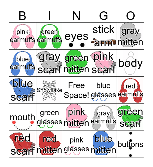 snowman-bingo-bingo-card