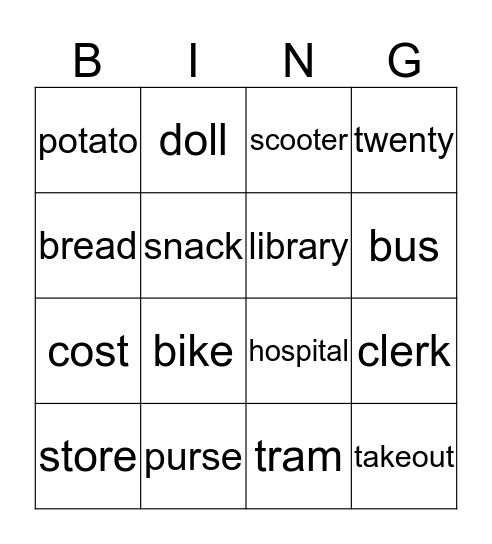 seedbed 2 Bingo Card