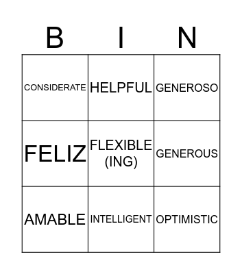 THANKSGIVING YAZ Bingo Card