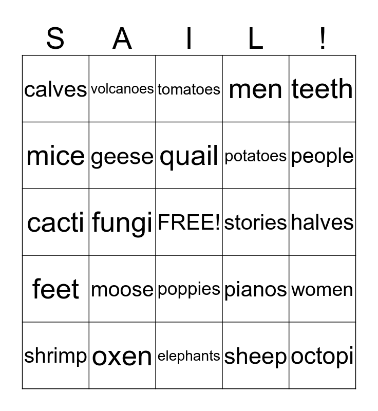 singular-to-plural-bingo-card