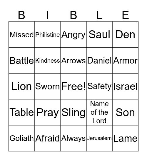 HONOR Bingo Card