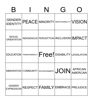 Sweet on Service Holiday Bingo Card