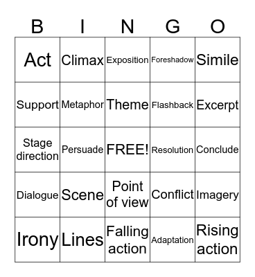 John Bingo Card