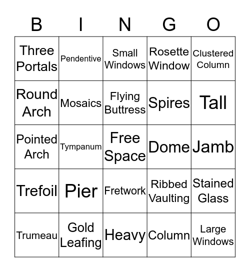 Card A Bingo Card