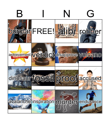 Midterm BINGO Card
