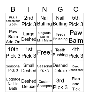 Attachment Bingo Card