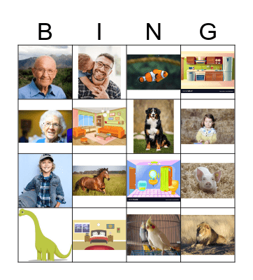 Family Bingo Card