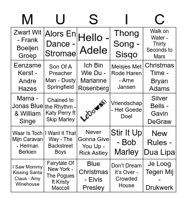 414 Bingo Card