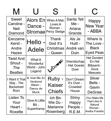 403 Bingo Card