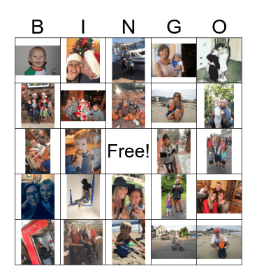 Schendel Bingo Card