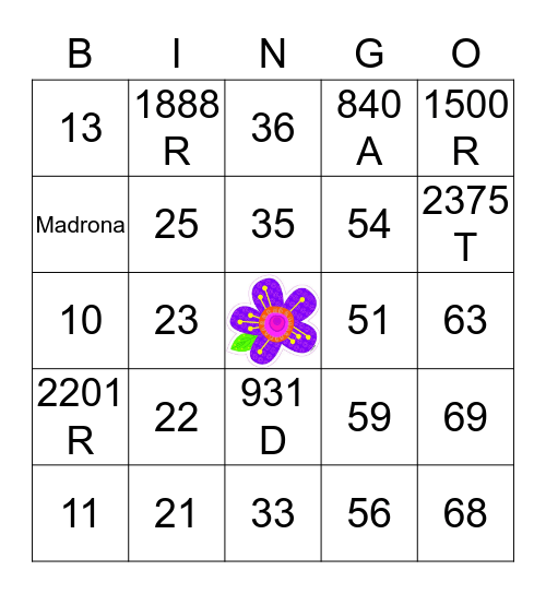 CDC Holiday Party!! Bingo Card