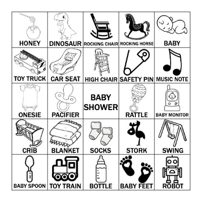 BABY BINGO Card