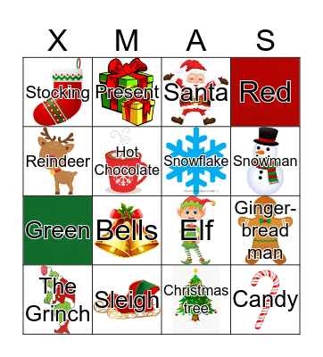 Christmas Bingo Card