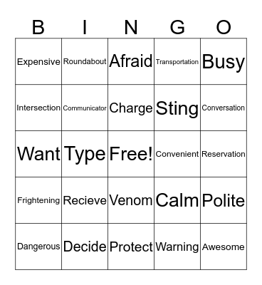 Belfast Review Bingo Card