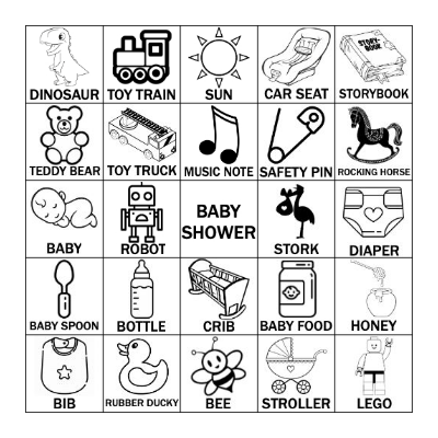 BABY BINGO Card
