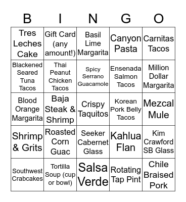 Black Friday Bingo! Bingo Card