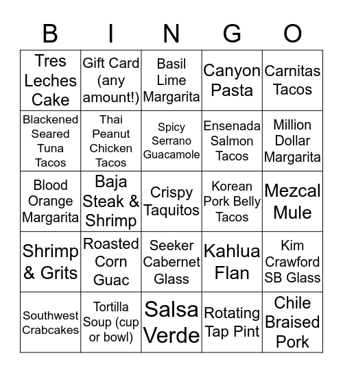 Black Friday Bingo! Bingo Card