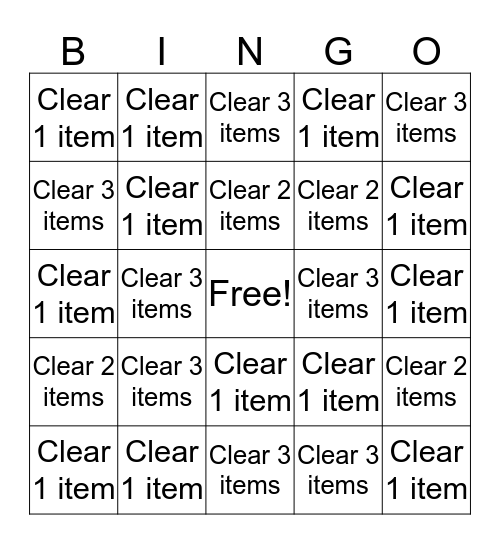 QA Blitz Bingo Card