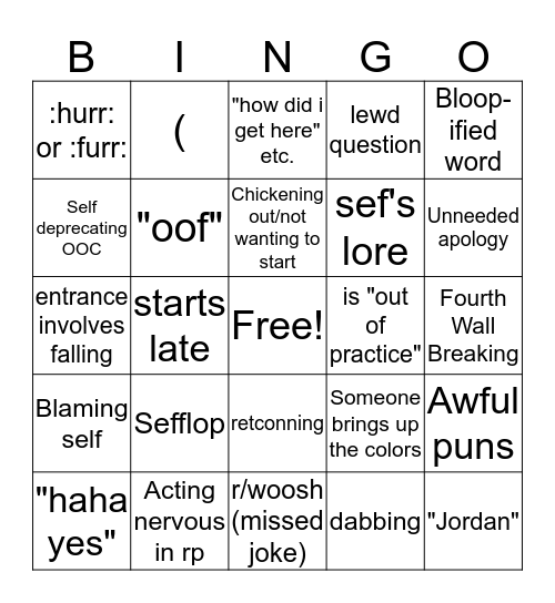 NYSTLSportsFan AMA Bingo Card
