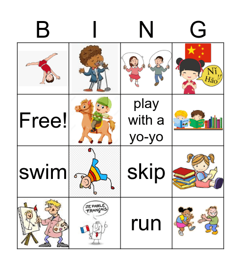 can bingo Card