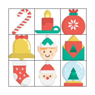 Christmas Bingo Card