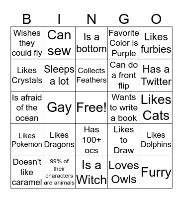 ☆♡Madison Bingo♡☆ Bingo Card