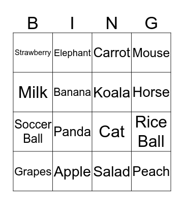 What`s this? Bingo Card