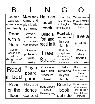 BINGOBBLE Bingo Card