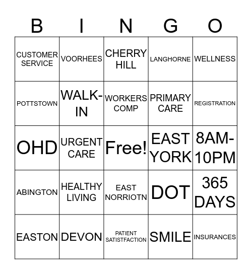 HOLIDAY LUNCHEON Bingo Card