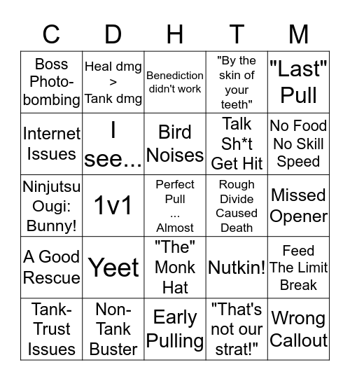 KOTOT BINGO Card