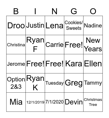 EATP Bingo Card