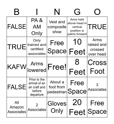 Holiday Bingo Card
