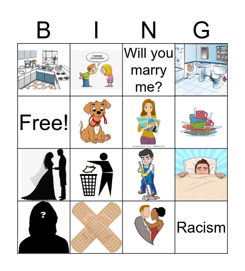 Say Yes Bingo Card