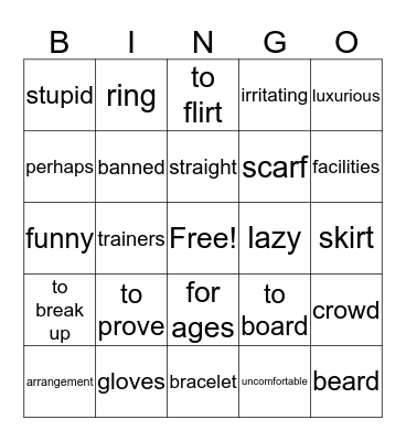 Ace telecom Bingo Card