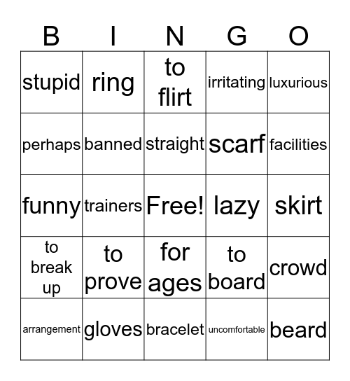 Ace telecom Bingo Card
