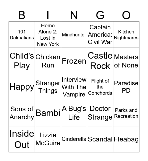 Super Streaming Super Satisfying Bingo Card