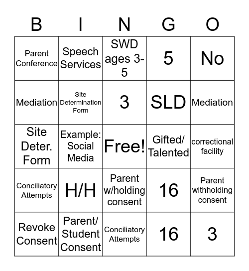 Encourage Group, Bulletin 1530 Sections 117-131 Bingo Card