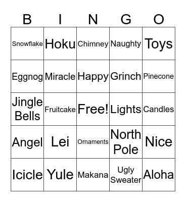 Capabilities B-I-N-G-O Bingo Card