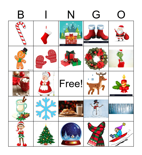 2019 Gasser Chair Holiday Bingo! Bingo Card