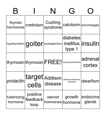 AP MOD. II-Exam 2 Bingo Card