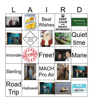 Roland Bingo Card