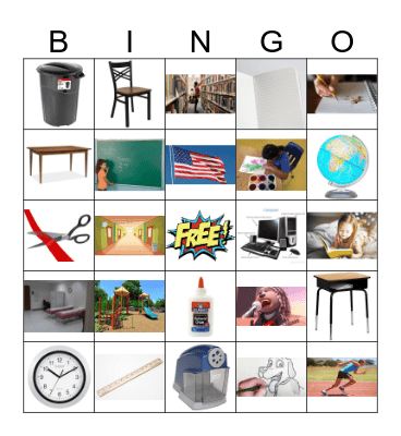 Sight Words Bingo Card