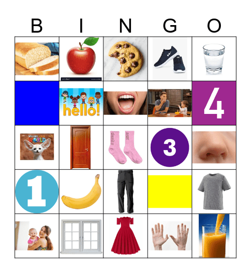 Welcome to Our World Vocab Bingo Card