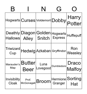 Yule Bingo Card