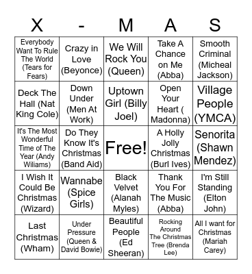 Lorikeet's Christmas Special Bingo Card