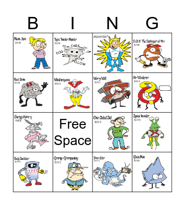 Superflex Bingo Card